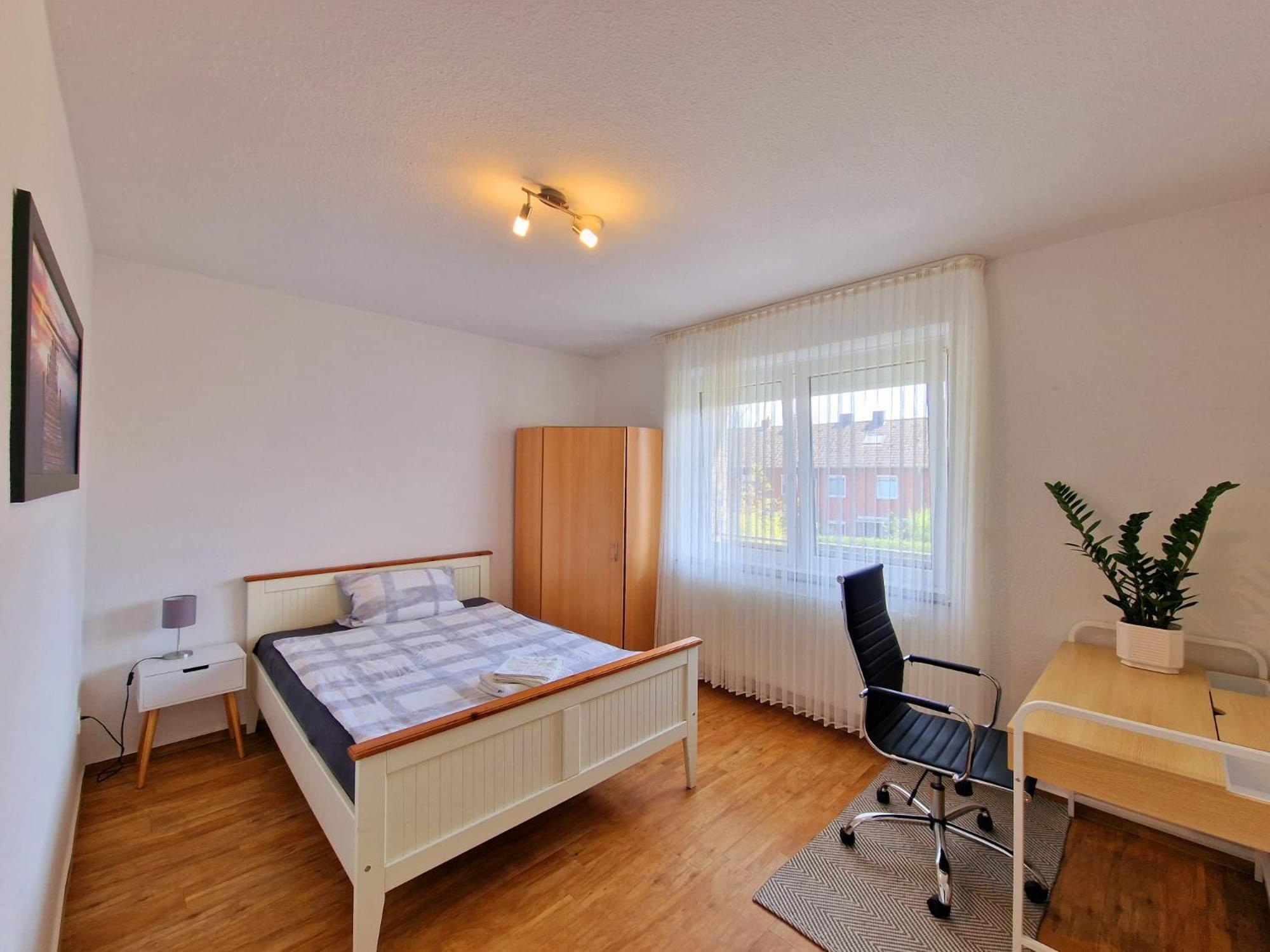 Ecocube Apartment2 Meppen14, Balkon, Kueche, Waschmaschine Esterno foto
